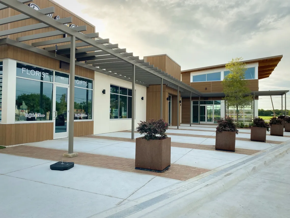 permeable pavers and underground detention