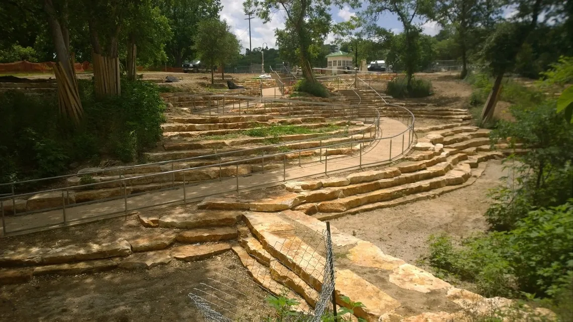 south side accessible walkway